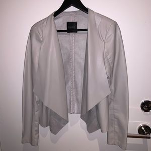 Ultra soft pleather jacket
